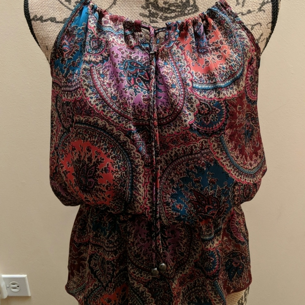 Winsor spaghetti strap blouse